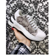 Sneakers In Ecopelle Laterali Effetto Lucido Suola Alta 