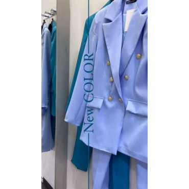 Tailleur Giacca Doppiopetto   Pantalone A Sigaretta 