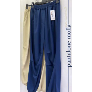 Pantalone Classico Morbido Con Molla
