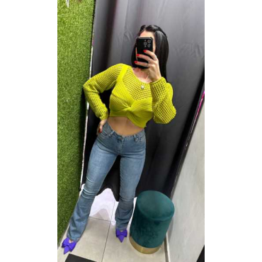 Jeans A Zampa Semplice