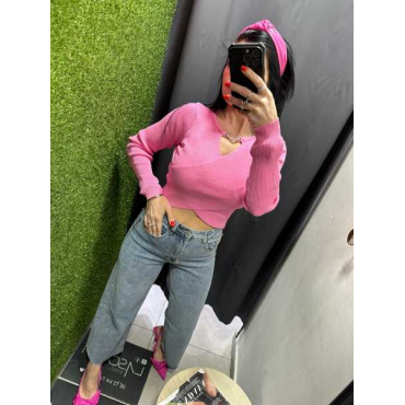 Jeans Palazzo Alla Caviglia 