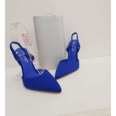 Decolletè Chanel Effetto Raso Tacco A Spillo  10.5 Cm Forma A Pu