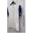 Maglia Basic Con Maniche A Volant