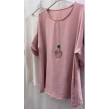 Shirt In Cotone Over Con Manica A Volant