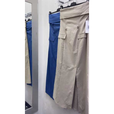 Vestito Lungo A Fascia 