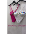 Corpetto Con Pietre Gioiello Multicolor