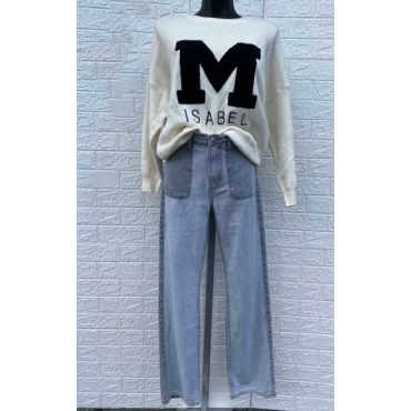 Jeans Momfit Con Tasconi