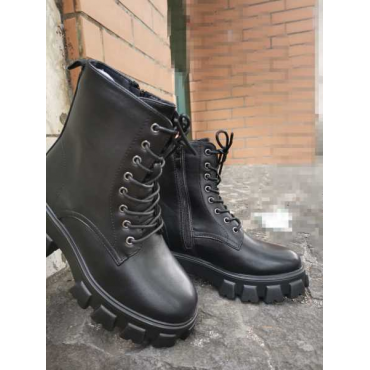 Anfibio Platform  Fondo A Roccia  Tacco Cm  5,5 Cm Plateau 3.5  