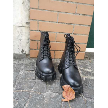 Anfibio Platform  Fondo A Roccia  Tacco Cm  5,5 Cm Plateau 3.5  