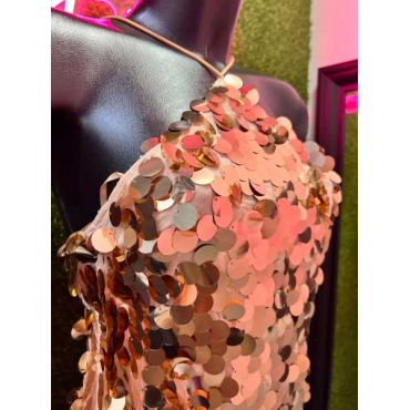 Dress Abito Paiette 