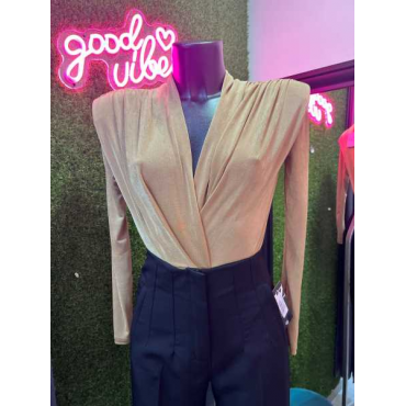 Body Laminato Con Spalline