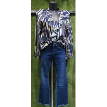Jeans A Zampa Sfrangiato
