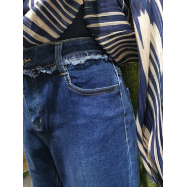 Jeans A Zampa Sfrangiato
