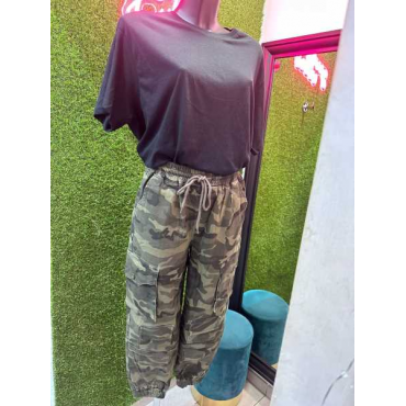 Cargo Jeans Elastico  