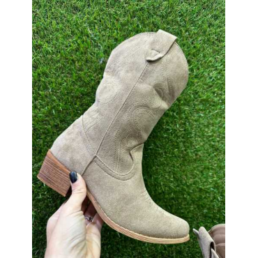 Camperos  In Camoscio Taupe 