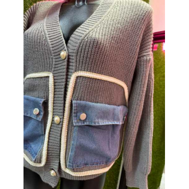 Cardigan In Lana