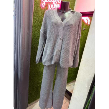 Coordinato Bottone In Lana 