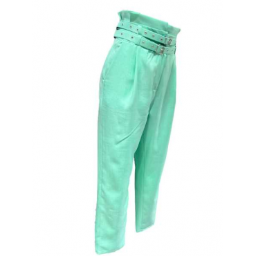 Pantalone Modello Zara Doppia Cintura 