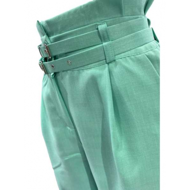 Pantalone Modello Zara Doppia Cintura 