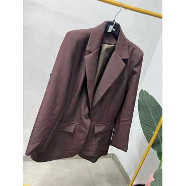 Blazer Over Con 1 Bottone 
