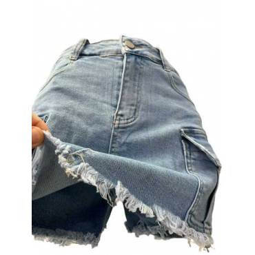 Pantagonna Jeans Con Tasche 