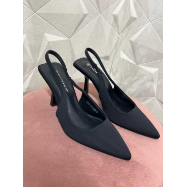 Decollete Tacco Comodo  Aperto Dietro 