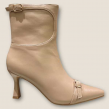 Stivaletto Con Fibbia In Punta 