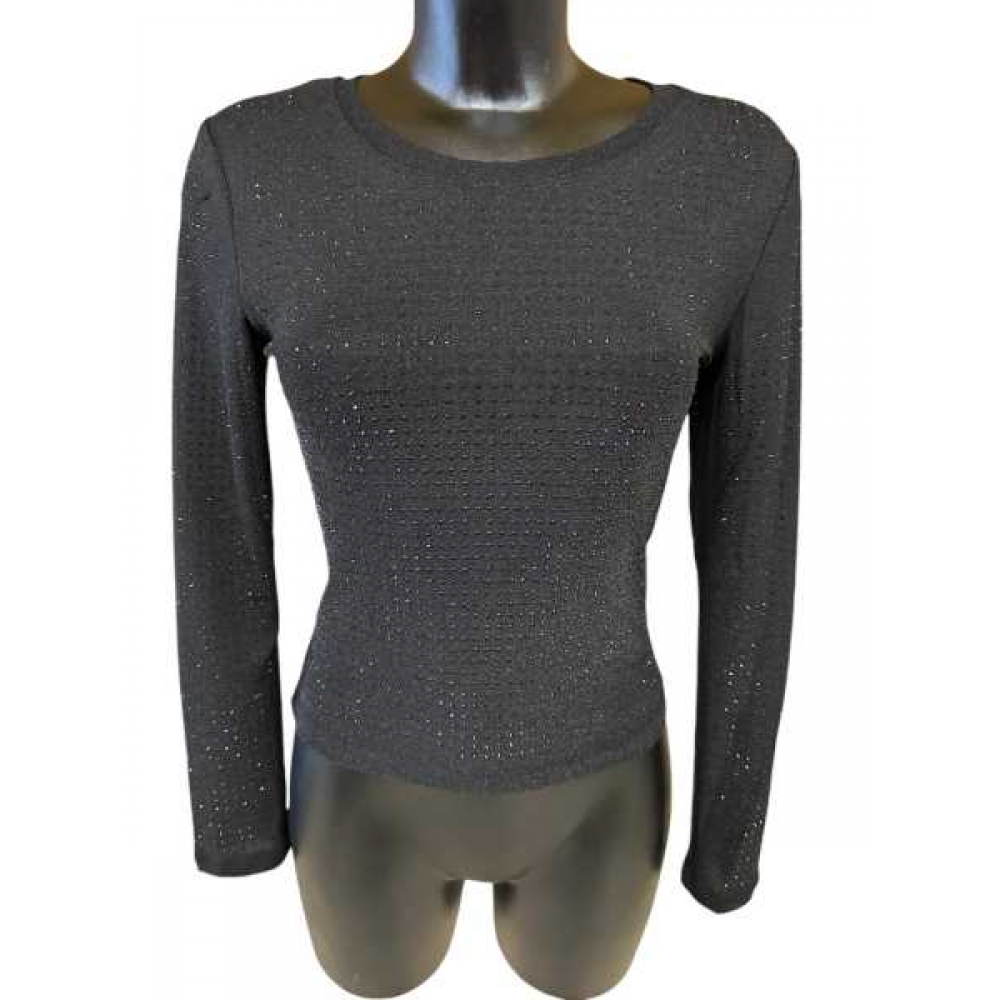 Maglia brillantinata hotsell