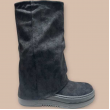 Stivale Camoscio Zip 