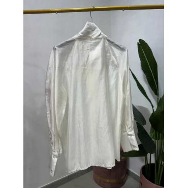 Camicia Con Fiocco Moda New