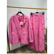 Coordinato Set Con Tasche Cargo  Rigato 