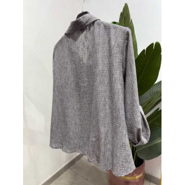 Camicia Con Nodo Vestibilità Comoda