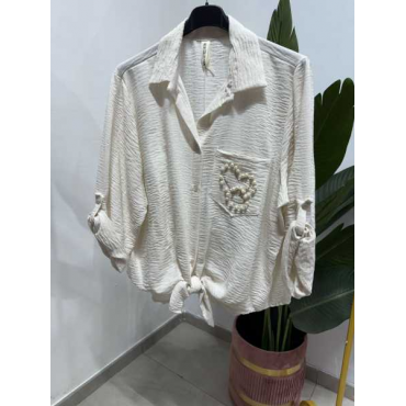 Camicia Con Nodo Vestibilità Comoda