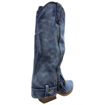 Camperos Denim Alto