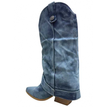 Camperos Denim Alto