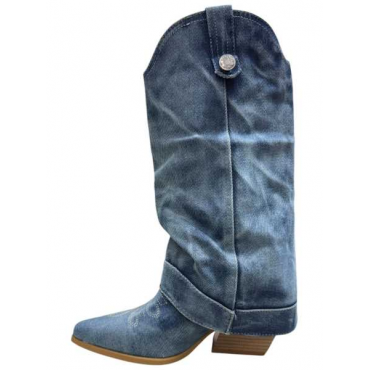 Camperos Denim Alto
