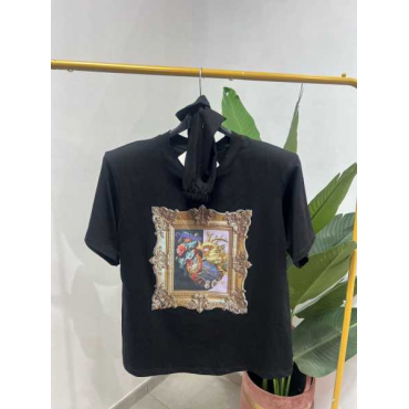 T Shirt Con Manicotti Anema