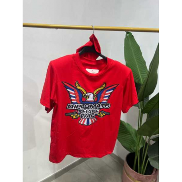 T Shirt Con Manicotti E Spalline