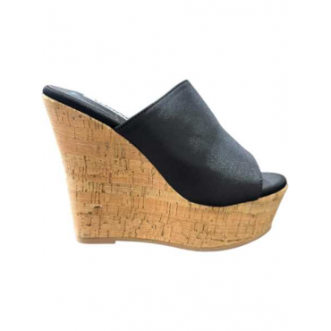 Scarpe Donna Sandali Zeppe Zeppa Zatteroni Sughero Flatform 