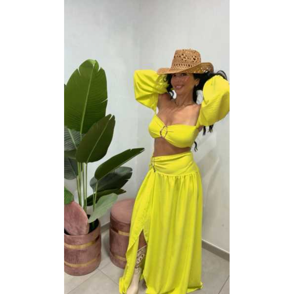 Coordinato Con Gonna + Top