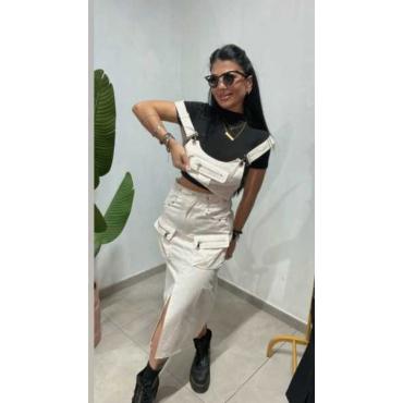 Salopette Con Top Trasformabile
