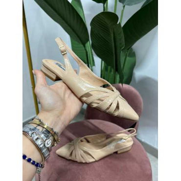 Ballerina Bassa A Ragno  Con Punta 