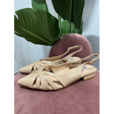 Ballerina Bassa A Ragno  Con Punta 