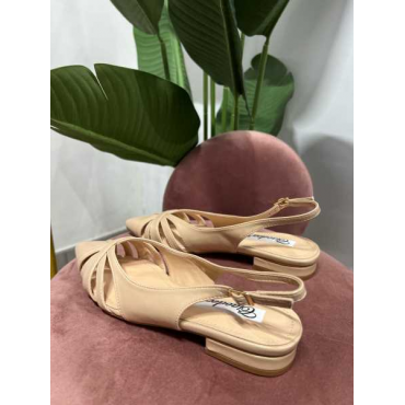 Ballerina Bassa A Ragno  Con Punta 