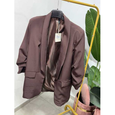 Blazer Manica Ricciata