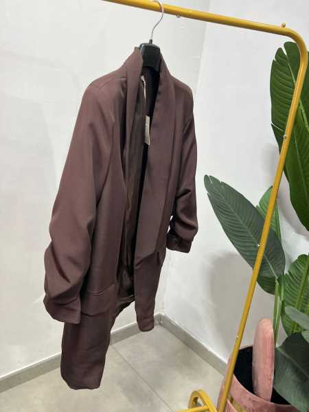 Blazer Manica Ricciata