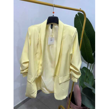 Blazer Manica Ricciata