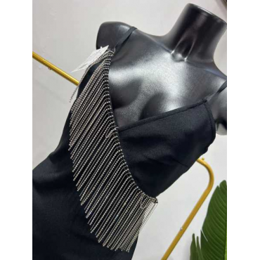 Abito Bandage Con Strass