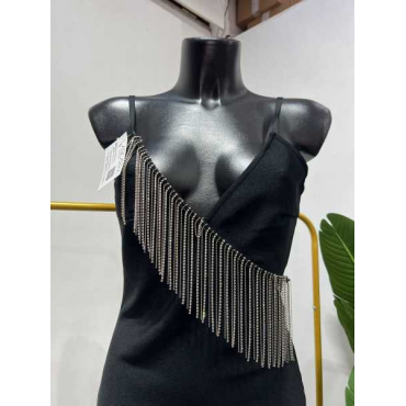 Abito Bandage Con Strass