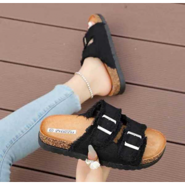Sandalo Jeans Denim Condoppia Fibbia Regolabile